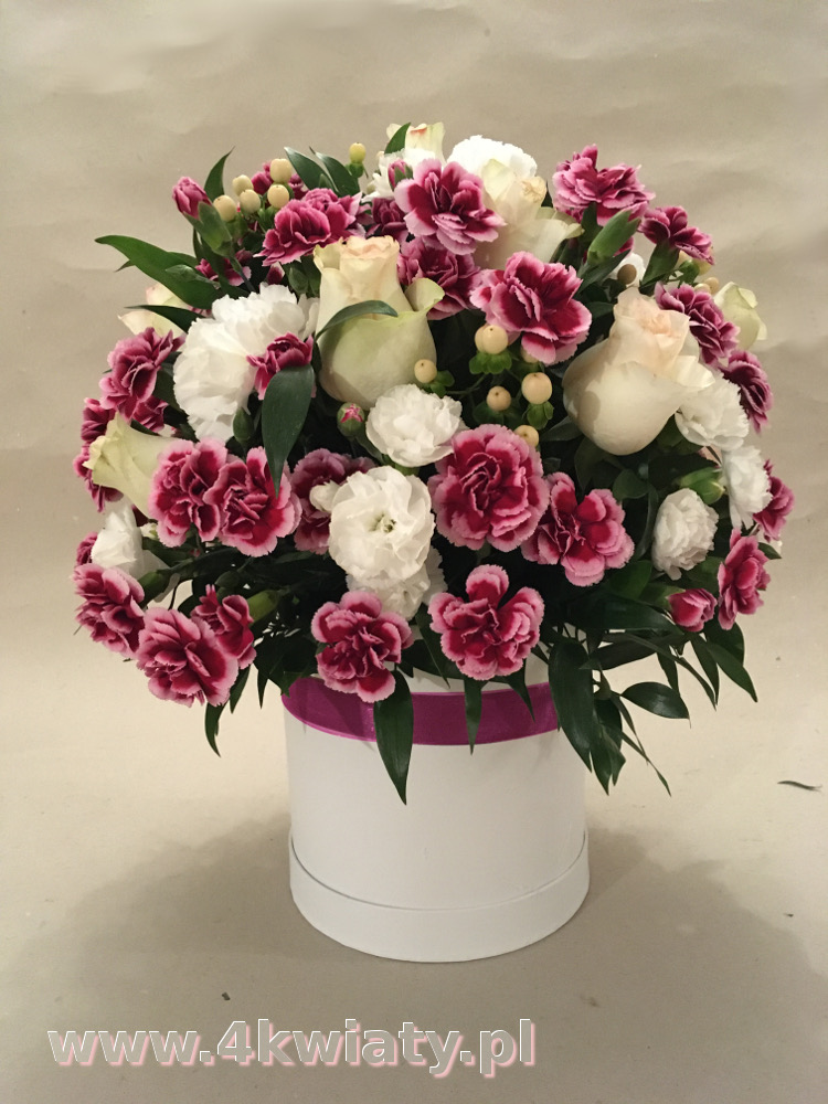 Flowerboc z kolorowymi kwiatami